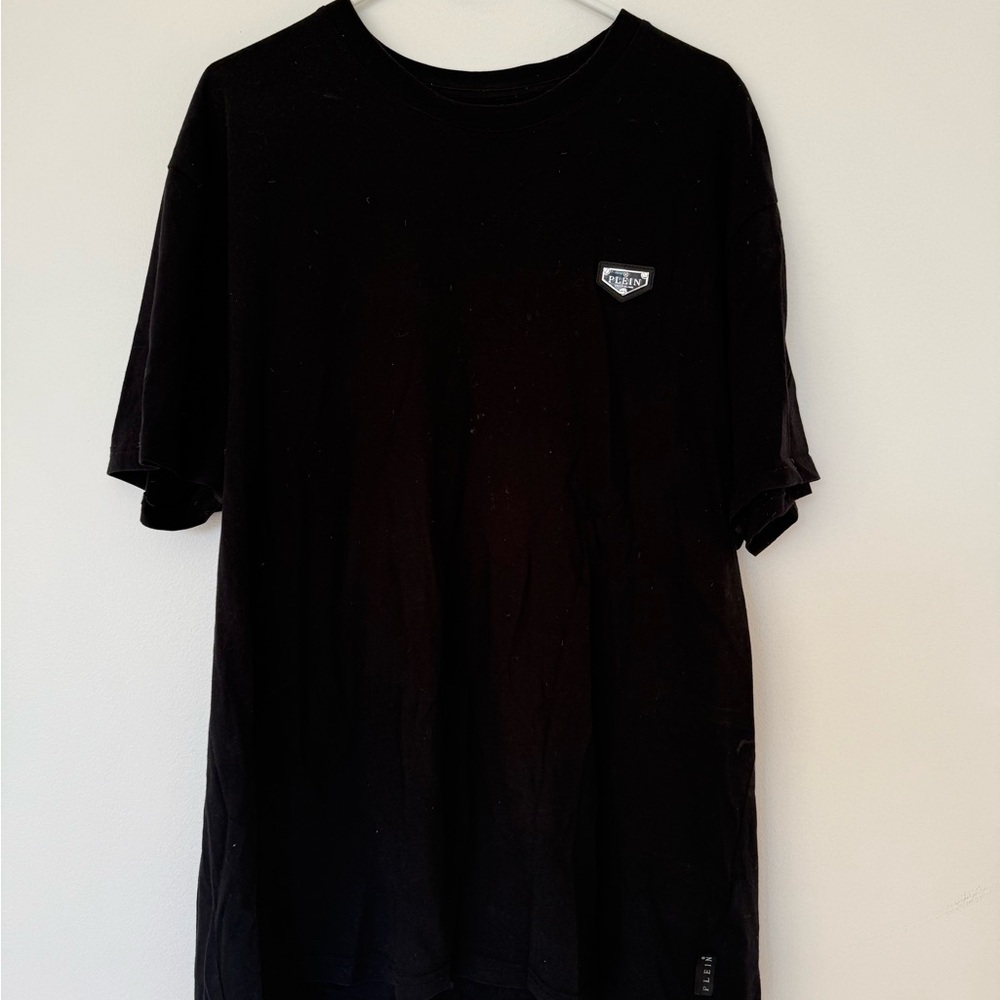 Philipp Plein Black Short Sleeve Tee